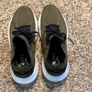 Brooks Glycerin Men's OD Green Athletic Shoes